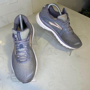Brooks Womens Adrenaline 20 Lavender Running Shoes Size 8.5